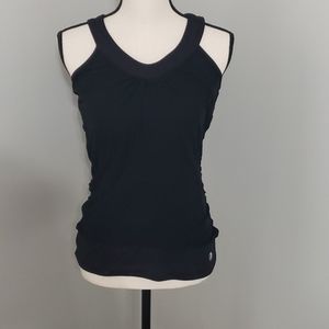 MPG layered athletic tank top